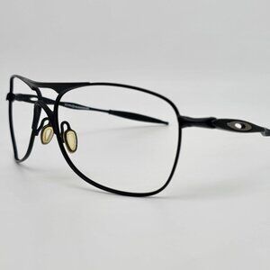 Oakley OO4060-03 New Crosshair Matte Black Aviator Sunglasses Frame 61-15-127